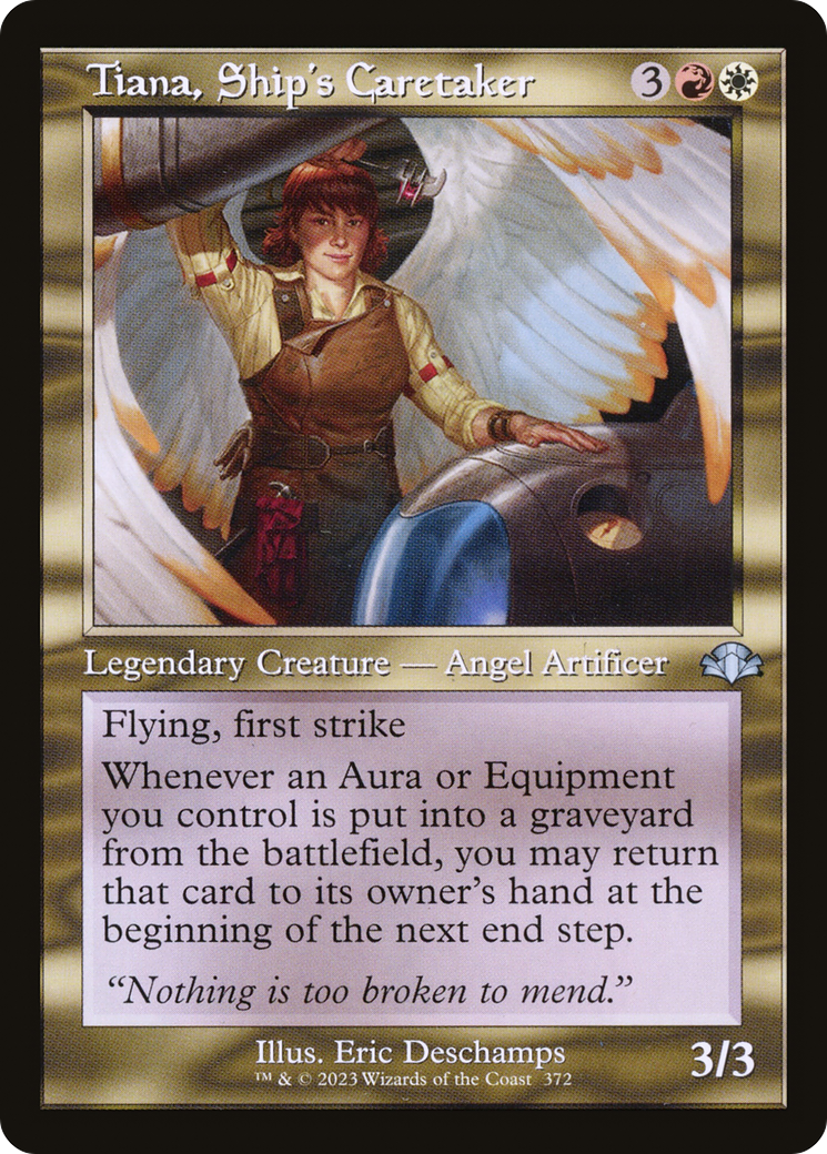 Tiana, Ship's Caretaker (Retro Frame) (DMR-372) - Dominaria Remastered-1