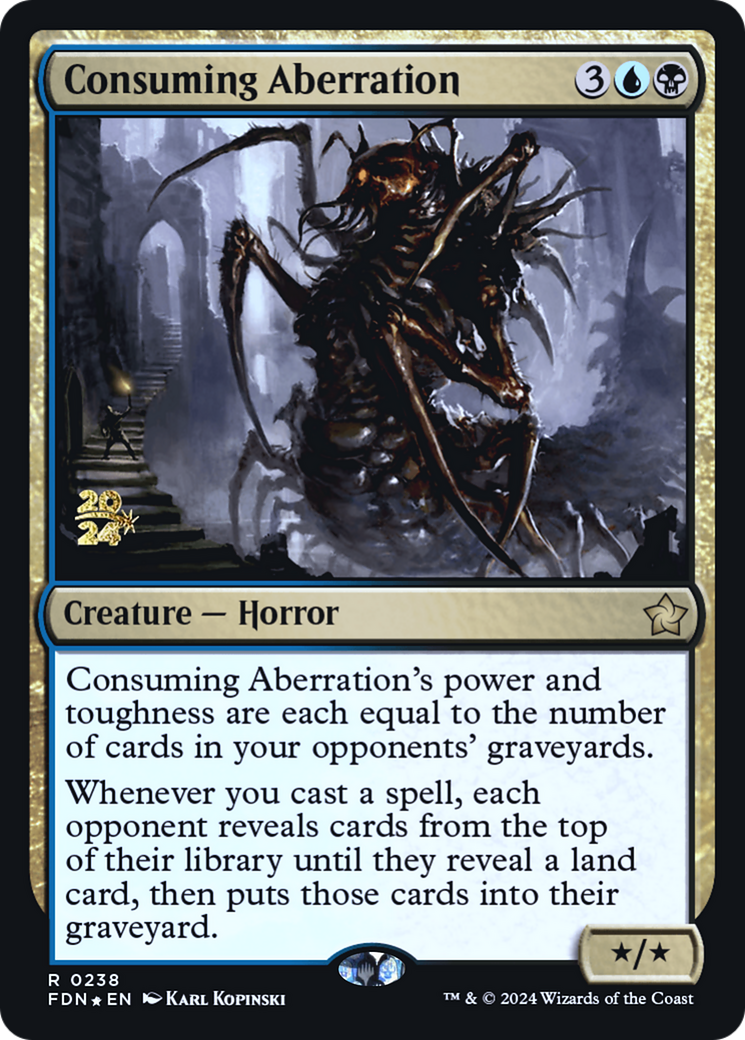 Consuming Aberration [Foundations Prerelease Promos]-1