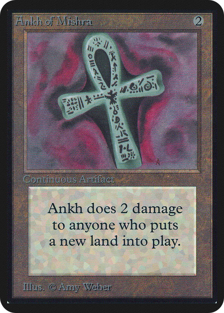 Ankh of Mishra (LEA-) - Limited Edition Alpha-1