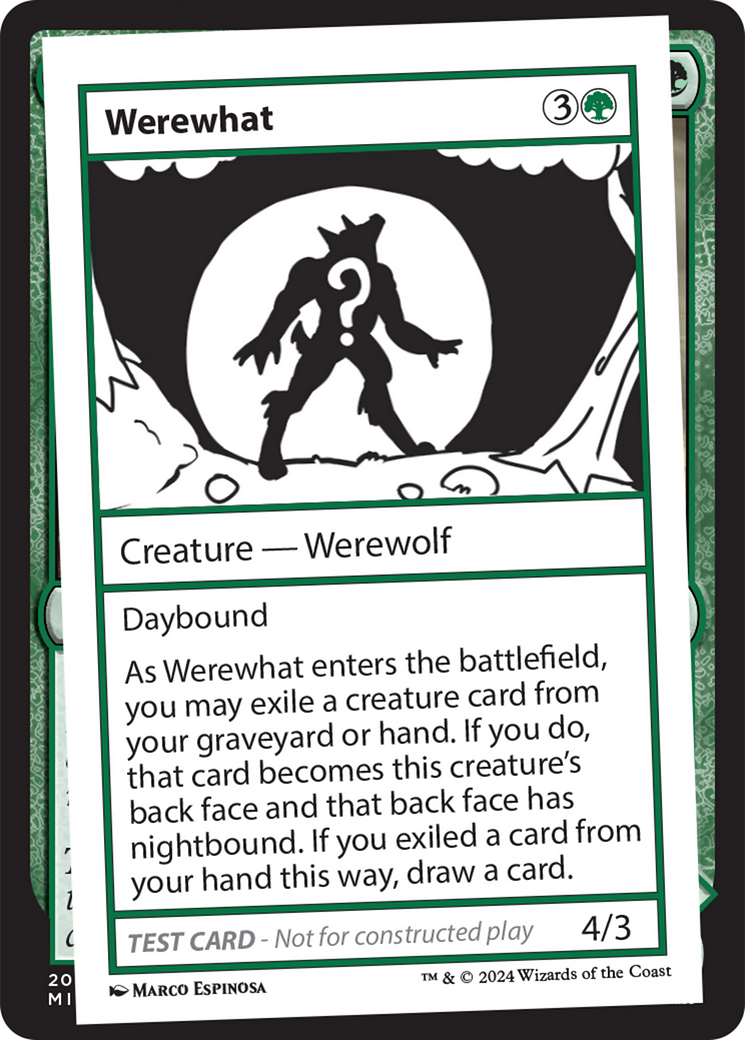 Werewhat [Mystery Booster 2 Playtest Cards]-1