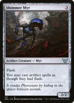 Shimmer Myr [Kamigawa: Neon Dynasty Commander]-1