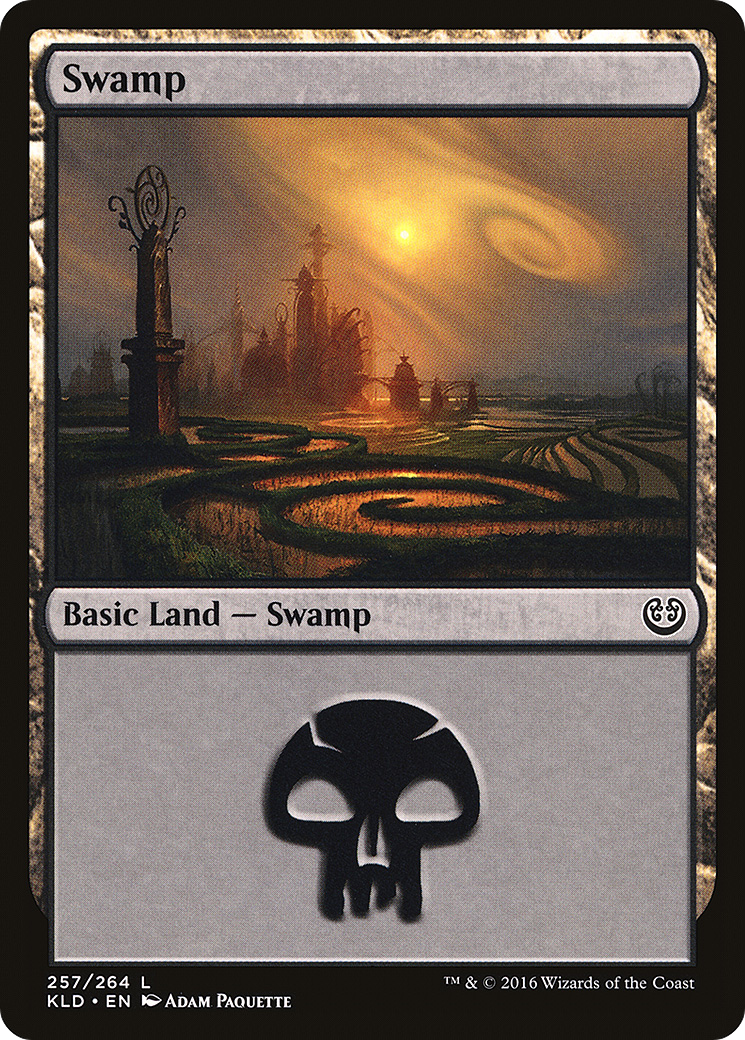 Swamp (257) [Kaladesh]-1