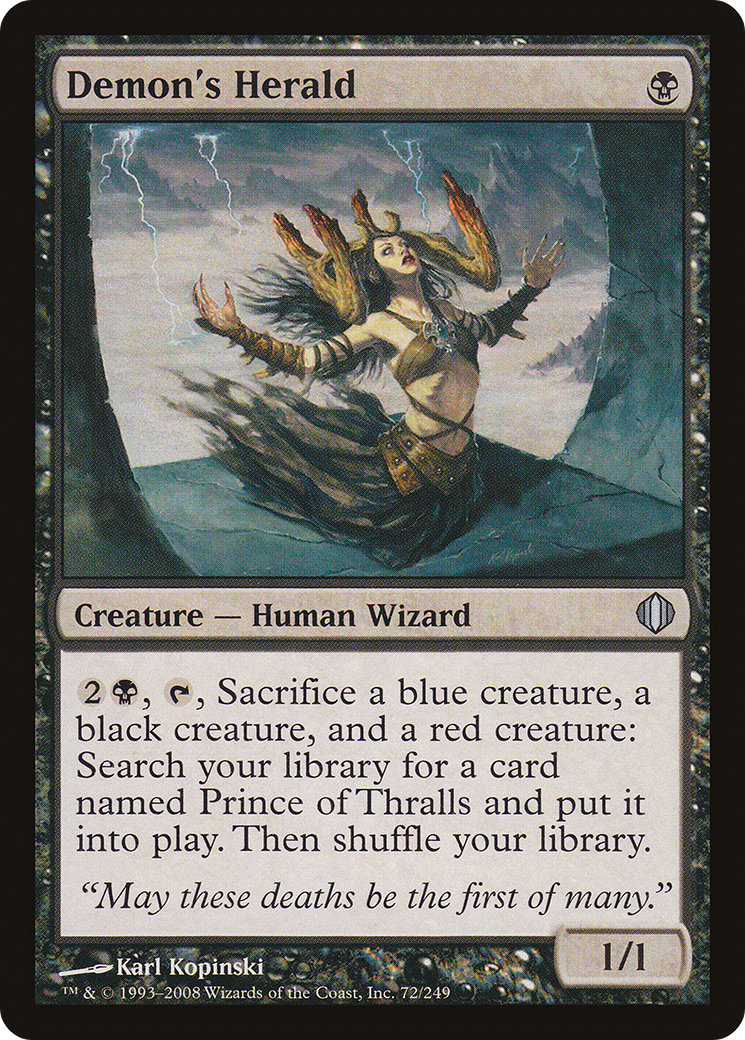 Demon's Herald [Shards of Alara]-1