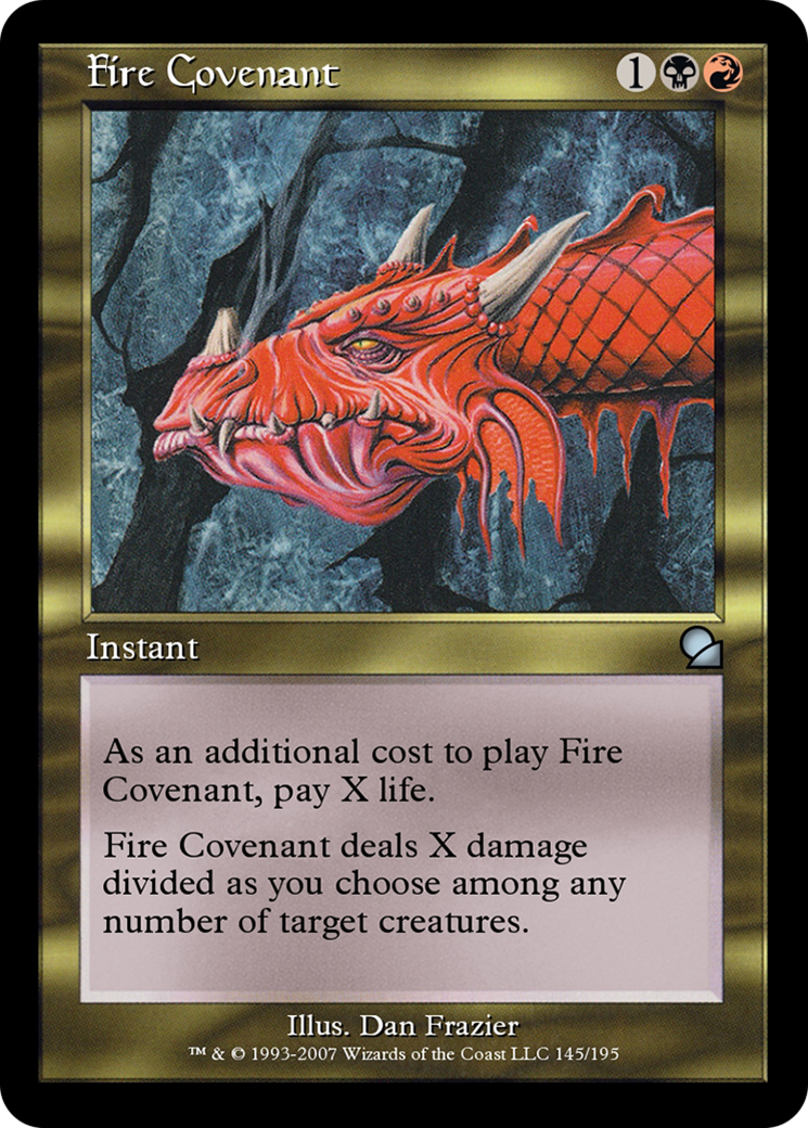 Fire Covenant (ME1-145) - Masters Edition Foil-1