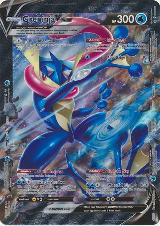 Greninja V-Union (Jumbo Card) [Sword & Shield: Black Star Promos]-1