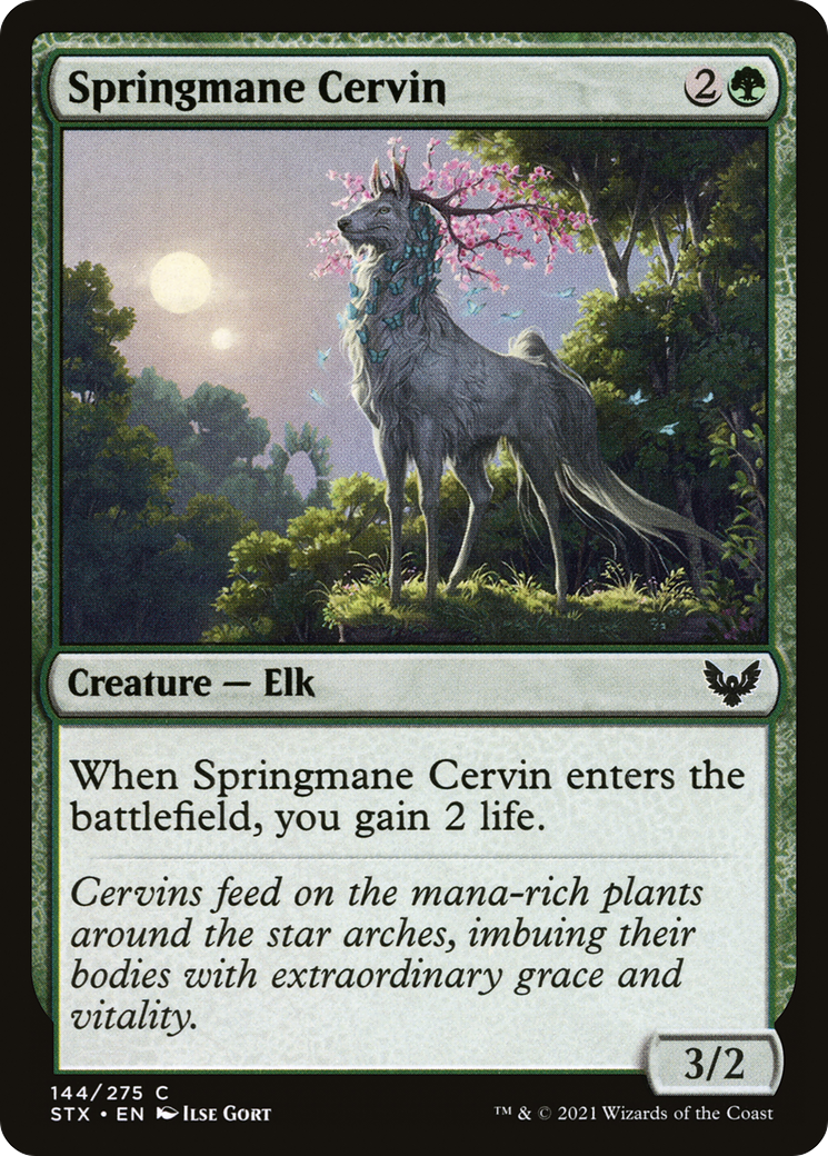 Springmane Cervin [Strixhaven: School of Mages]-1