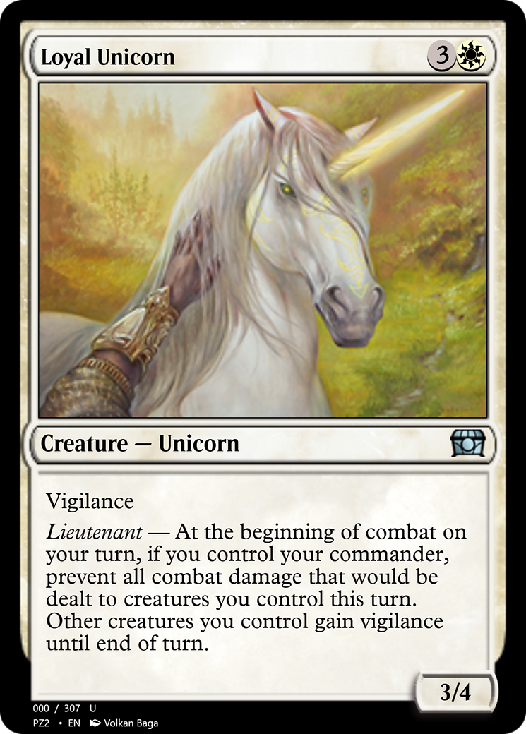 Loyal Unicorn (PZ2-70729) - Treasure Chest-1