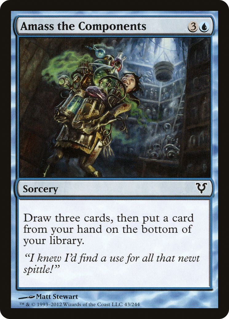 Amass the Components [Avacyn Restored]-1