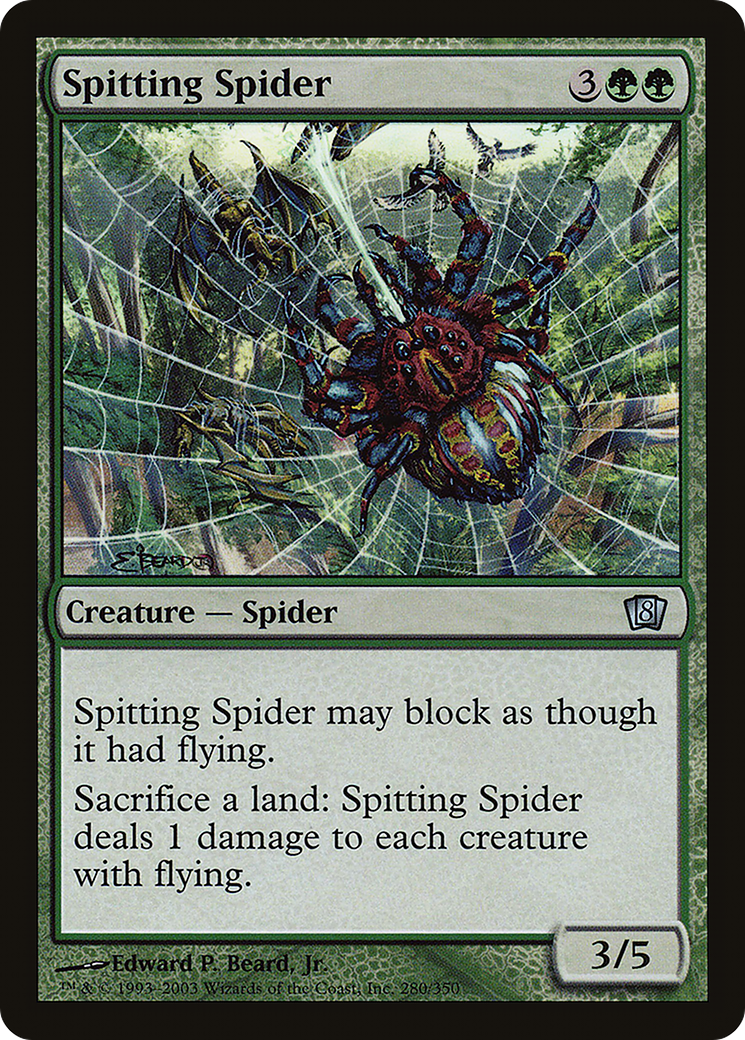 Spitting Spider [Eighth Edition]-1