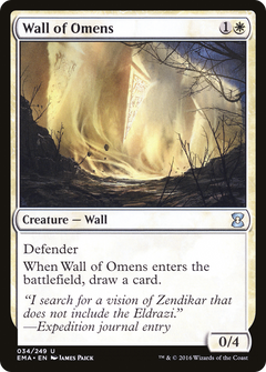 Wall of Omens (EMA-034) - Eternal Masters Foil-1