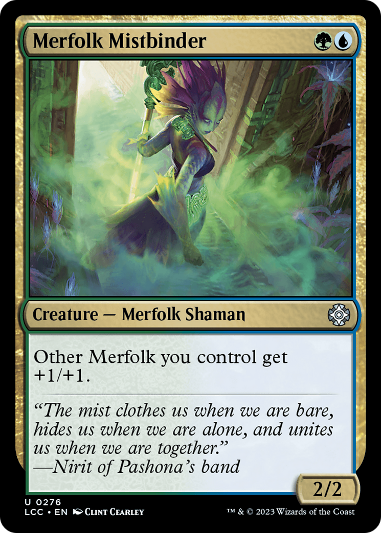 Merfolk Mistbinder [The Lost Caverns of Ixalan Commander]-1