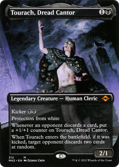Tourach, Dread Cantor (Borderless Alternate Art) [Modern Horizons 2]-1