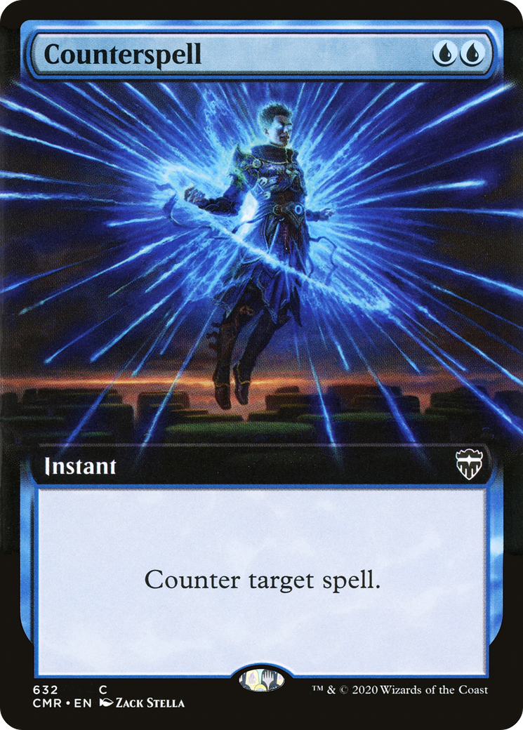 Counterspell (Extended Art) [Commander Legends]-1