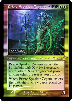 Prime Speaker Zegana (Retro) (Serialized) [Ravnica Remastered]-1