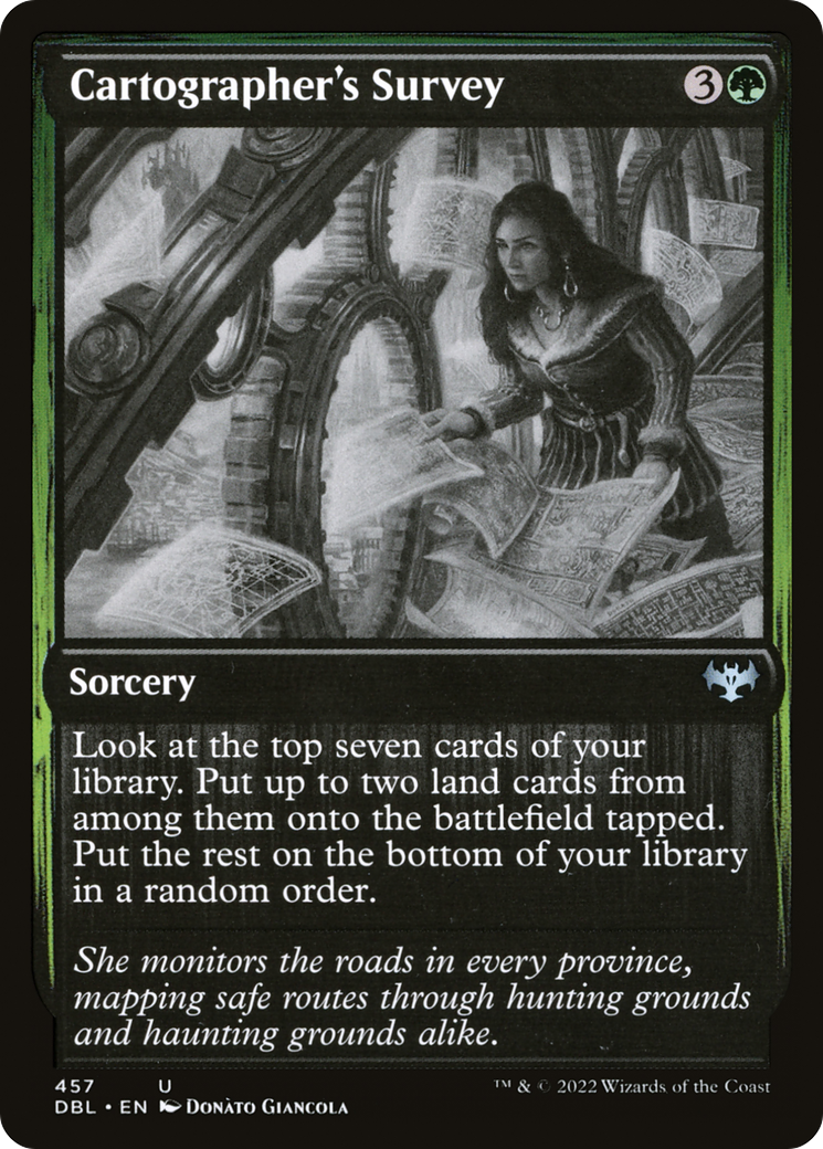 Cartographer's Survey [Innistrad: Double Feature]-1