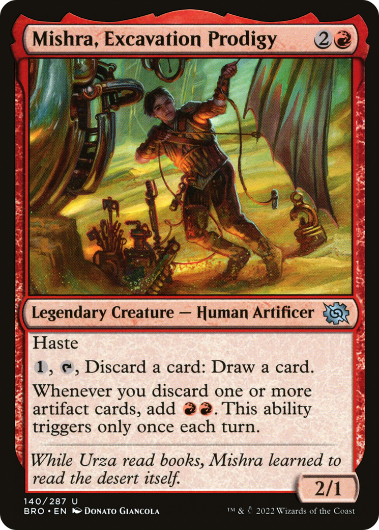 Mishra, Excavation Prodigy [The Brothers' War]-1