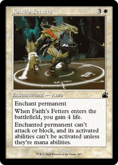 Faith's Fetters (Retro Frame) [Ravnica Remastered]-1