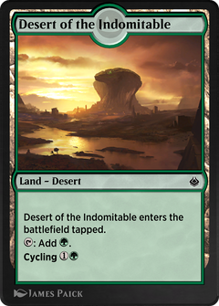 Desert of the Indomitable (AKR-289) - Amonkhet Remastered-1