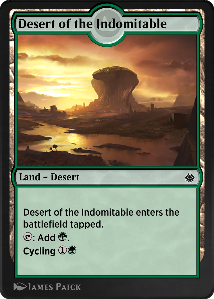 Desert of the Indomitable (AKR-289) - Amonkhet Remastered-1
