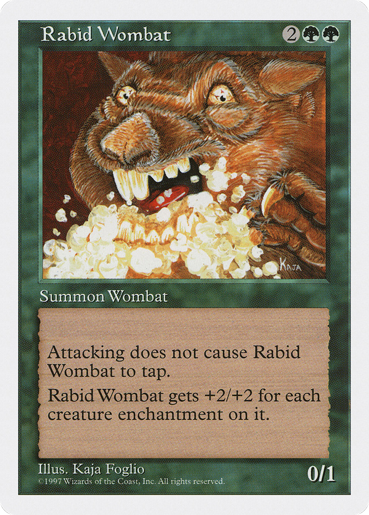 Rabid Wombat [Fifth Edition]-1