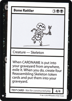 Bone Rattler [Mystery Booster Playtest Cards]-1