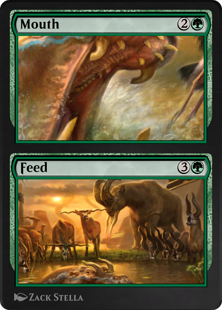 Mouth // Feed (AKR-202) - Amonkhet Remastered-1