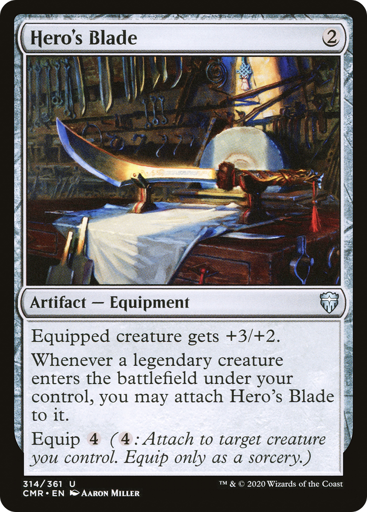 Hero's Blade (314) [Commander Legends]-1