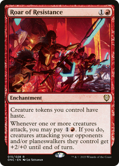Roar of Resistance [Phyrexia: All Will Be One Commander]-3