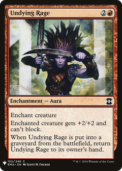 Undying Rage (LIST-EMA-152) - The List-1