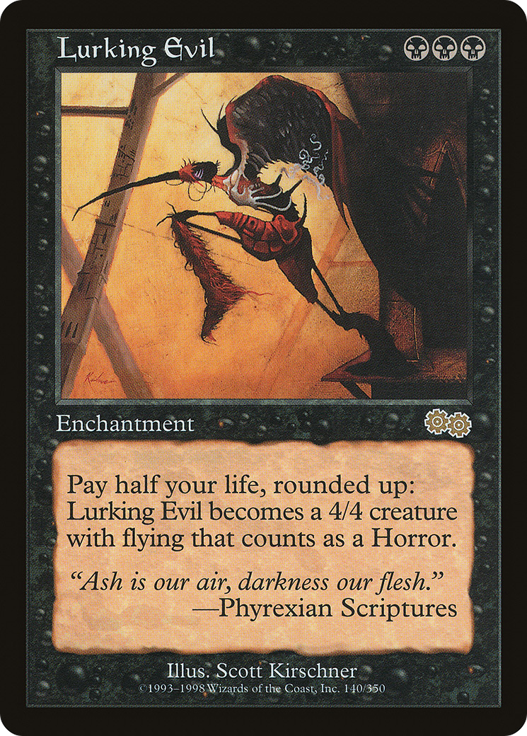 Lurking Evil [Urza's Saga]-1