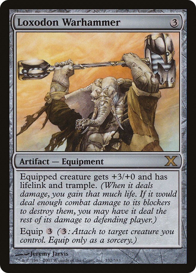 Loxodon Warhammer (10E-332) - Tenth Edition-1