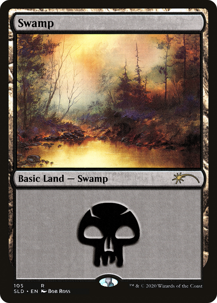 Swamp (105) [Secret Lair Drop Series]-1