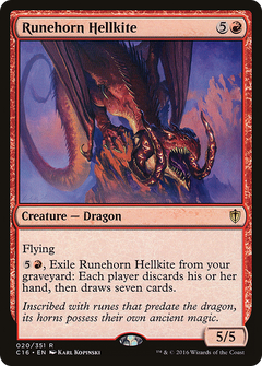 Runehorn Hellkite [Commander 2016]-1
