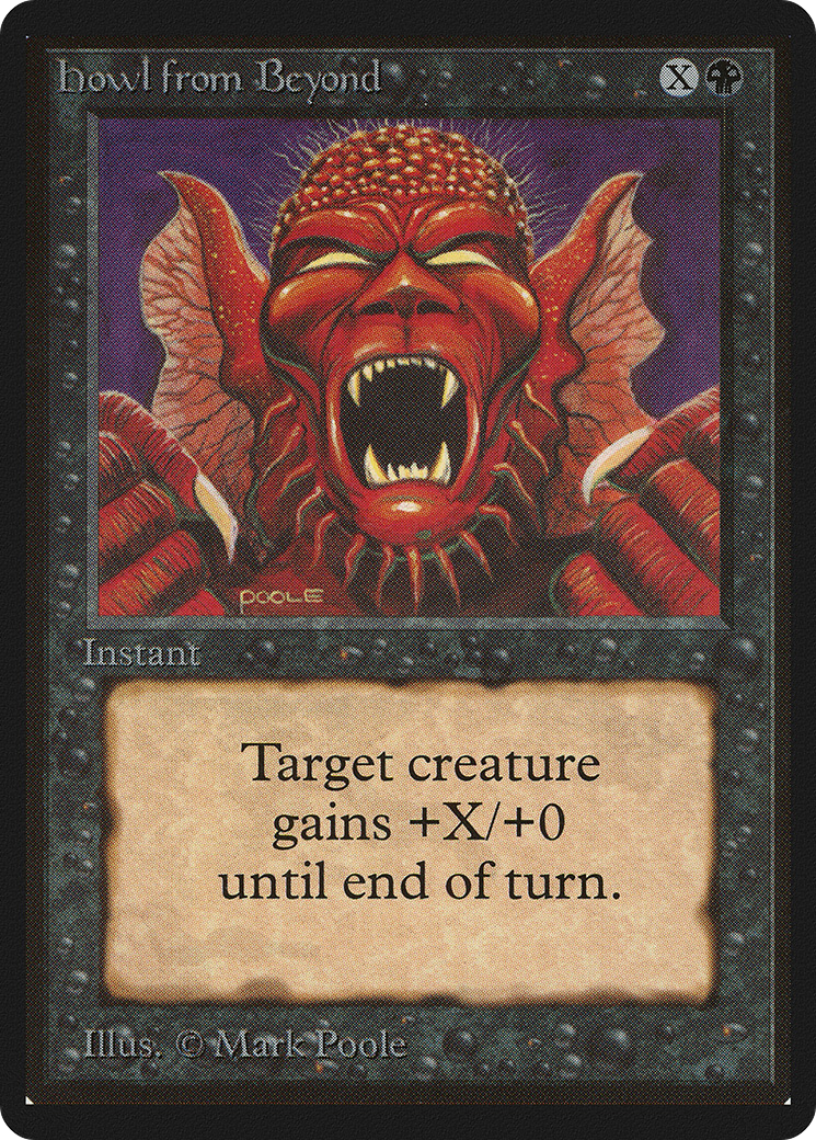 Howl from Beyond (LEB-) - Limited Edition Beta-1