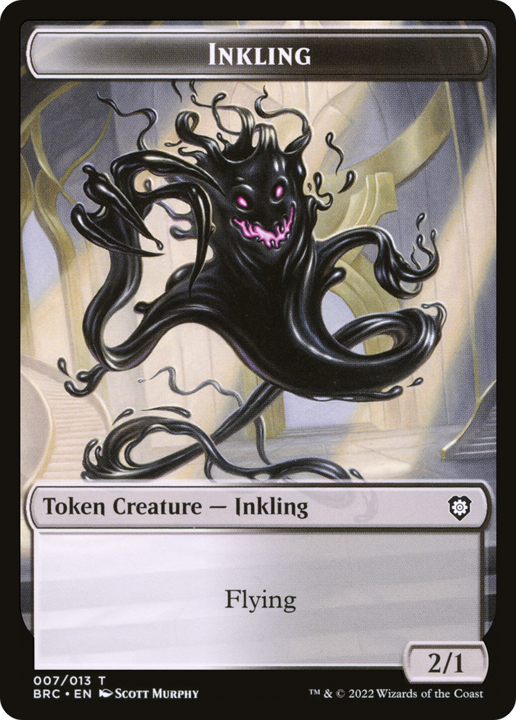 Inkling (TBRC-007) - The Brothers' War Commander Tokens-1