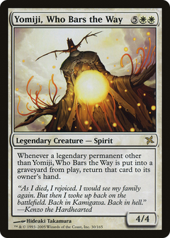 Yomiji, Who Bars the Way (BOK-030) - Betrayers of Kamigawa Foil-1
