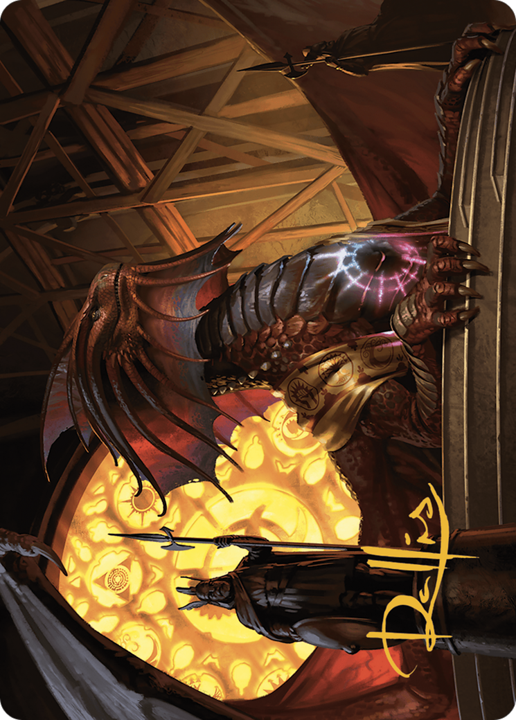 Niv-Mizzet, Guildpact // Niv-Mizzet, Guildpact (AMKM-021) - Murders at Karlov Manor Art Series (Borderless)-1