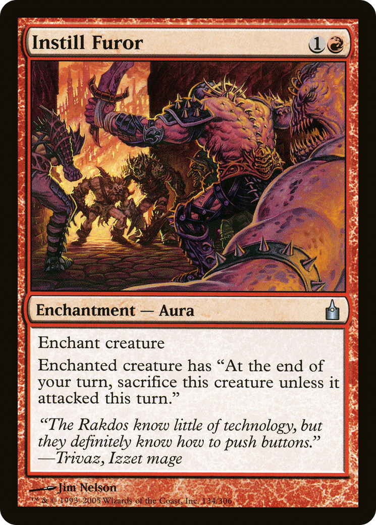 Instill Furor [Ravnica: City of Guilds]-1
