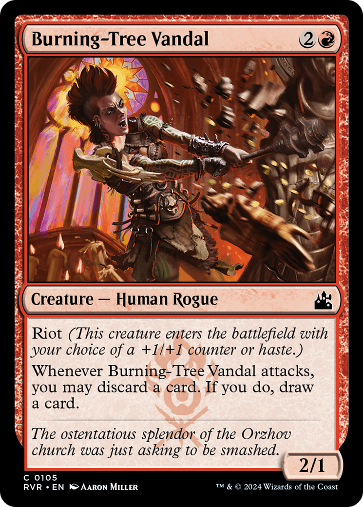 Burning-Tree Vandal [Ravnica Remastered]-1