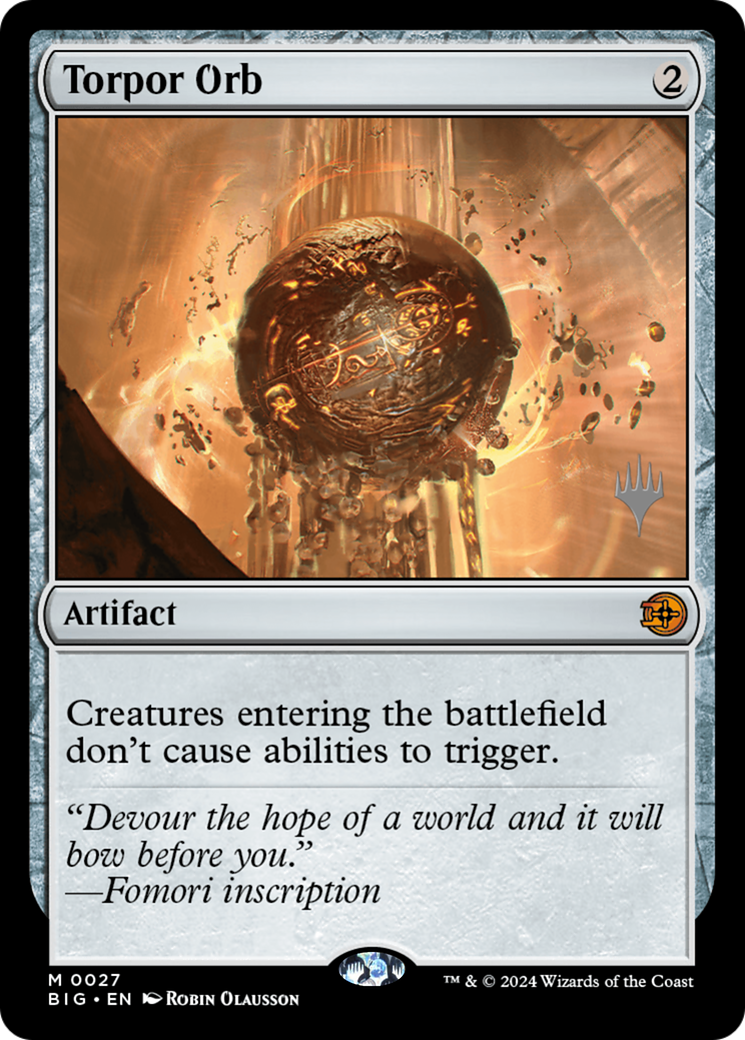 Torpor Orb [Lorwyn Eclipsed Promos]-1