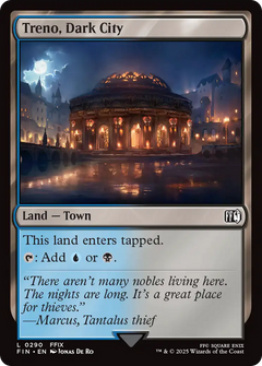 Treno, Dark City (FIN-290) - FINAL FANTASY Foil-1