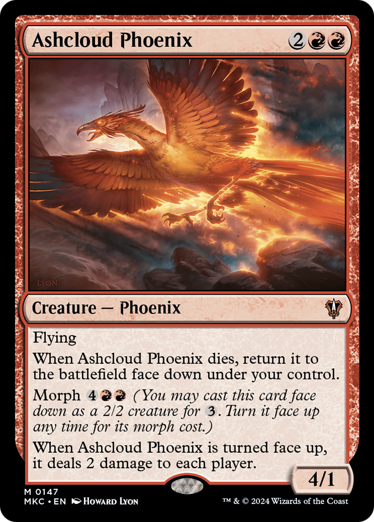 Ashcloud Phoenix [Murders at Karlov Manor Commander]-1