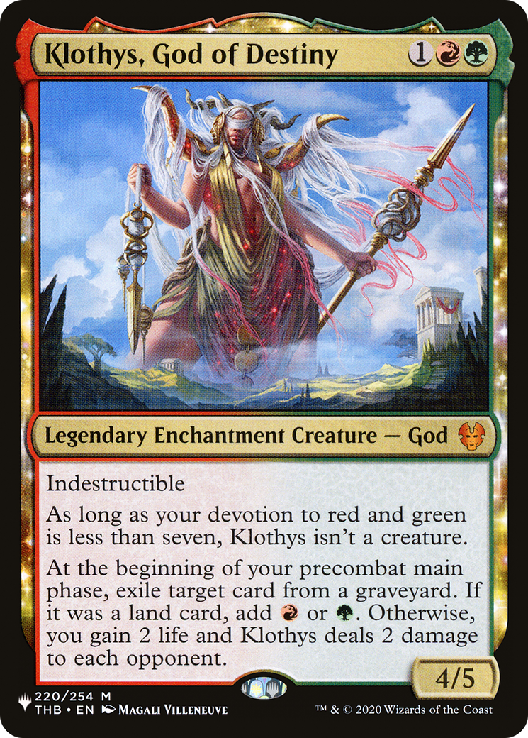 Klothys, God of Destiny [The List]-1