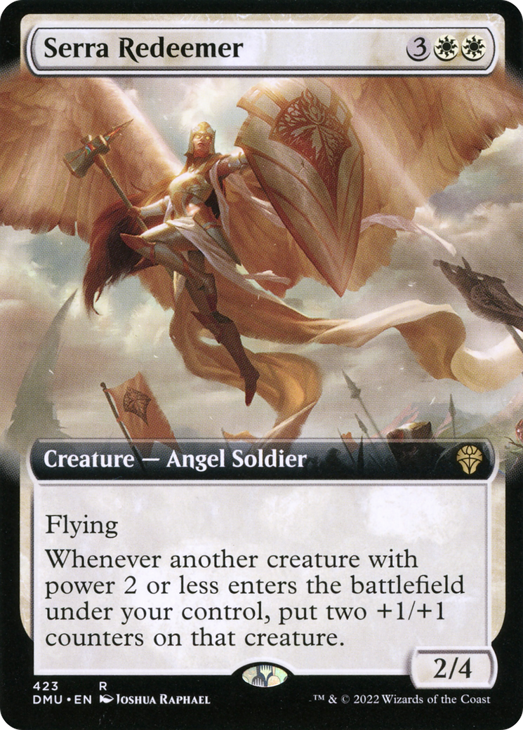 Serra Redeemer (Extended Art) [Dominaria United]-1