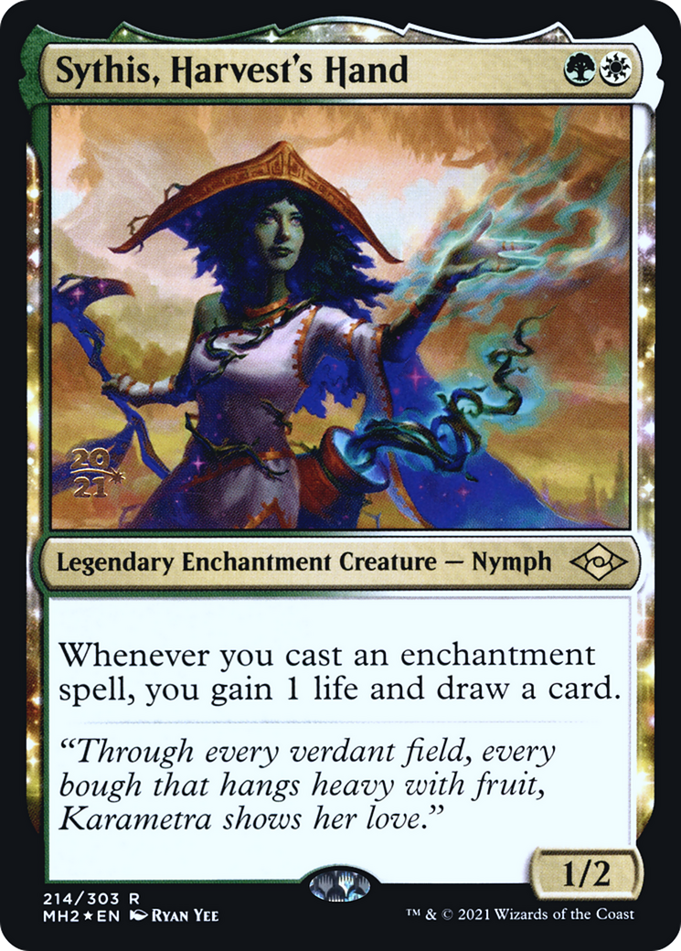 Sythis, Harvest's Hand [Modern Horizons 2 Prerelease Promos]-1
