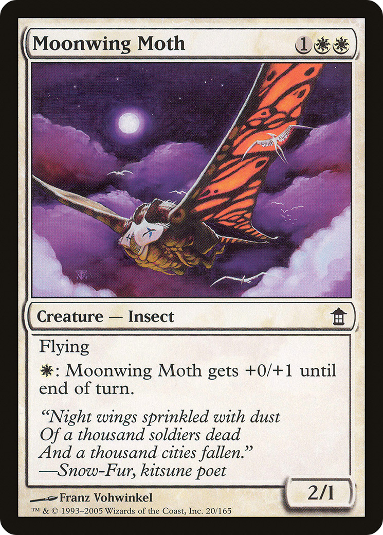 Moonwing Moth [Saviors of Kamigawa]-1