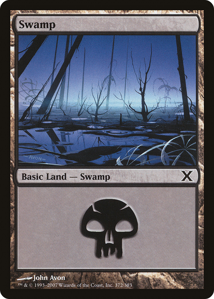 Swamp (372) [Tenth Edition]-1