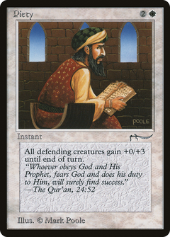 Piety (Dark Mana Cost) [Arabian Nights]-1