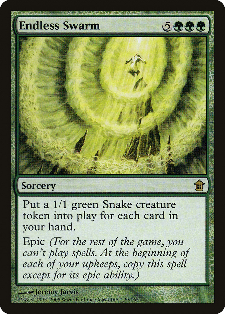 Endless Swarm [Saviors of Kamigawa]-1