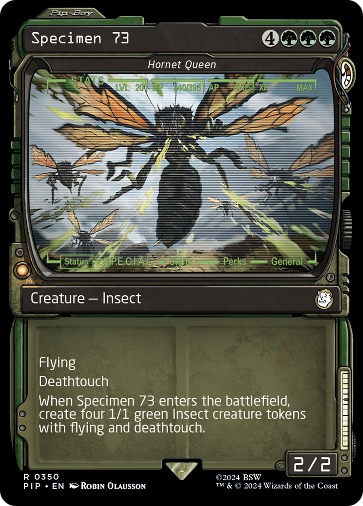 Specimen 73 - Hornet Queen (Showcase) [Fallout]-1